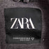 ザラ ZARA ブラックデニムベスト メンズ S-M
