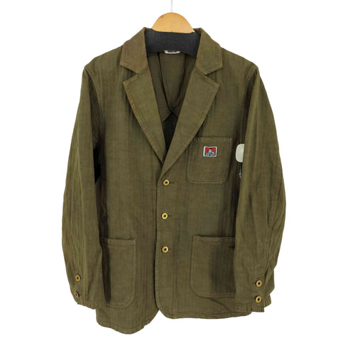 ベンデイビス BEN DAVIS Nep Herringbone Lapeled JKT ネップ ヘリンボーン ラペルド ジャケット メンズ JPN:L