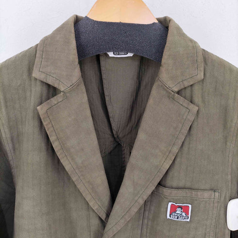 ベンデイビス BEN DAVIS Nep Herringbone Lapeled JKT ネップ ヘリンボーン ラペルド ジャケット メンズ JPN:L