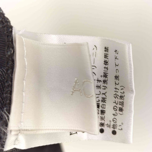 アシーム ACYM Pleats trapeze mini スカート レディース FREE