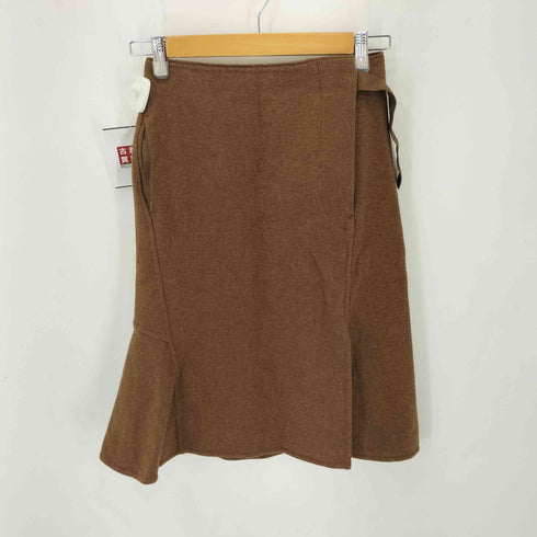 ユニクロプラスジェイ UNIQLO+J ダブルフェイスノーカラージャケット スカート レディース JPN:S W58 H85