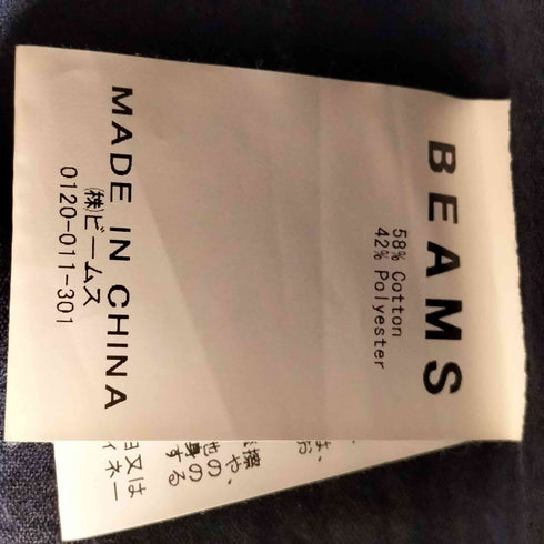 ビームス BEAMS チェック イージーコーチジャケット メンズ JPN:L