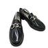 テンパレイト TEMPERATE AUSTIN オースティン シルバーチェーン PVC ローファー レディース JPN:38