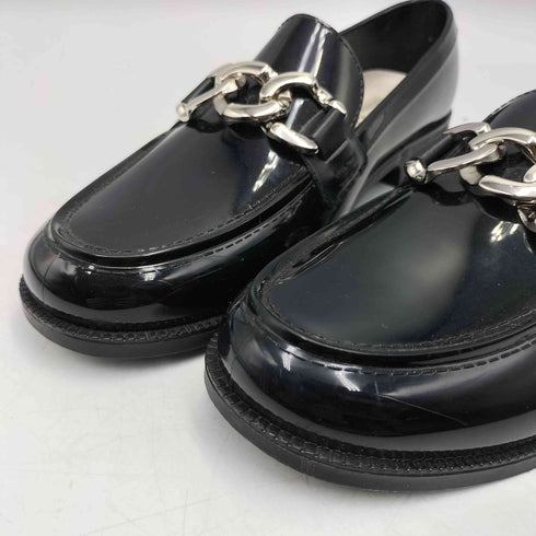 テンパレイト TEMPERATE AUSTIN オースティン シルバーチェーン PVC ローファー レディース JPN:38