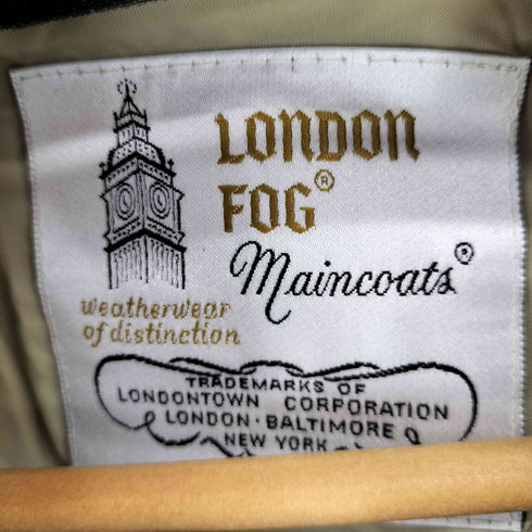 ロンドンフォグ LONDON FOG 70S~80S USA製 トレンチコート レディース