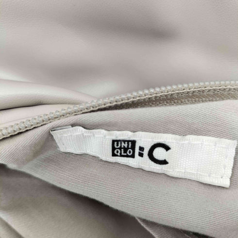 ユニクロシー UNIQLO:C 23AW レザータッチラウンドバッグ レディース