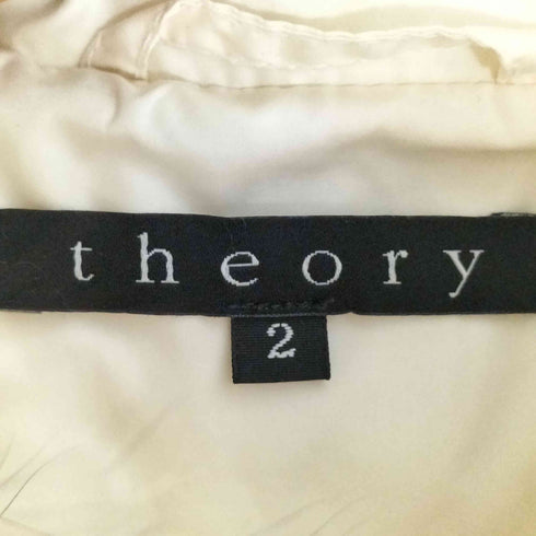 セオリー theory フォックスファー フーデッド ダウンジャケット レディース JPN:2