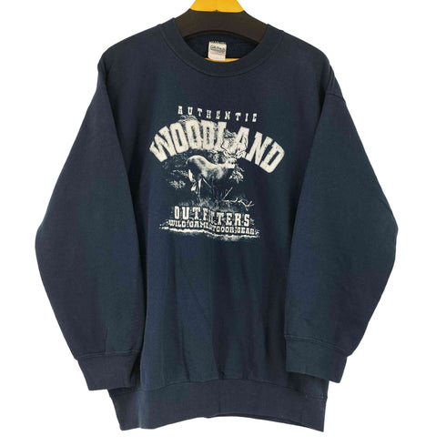 ギルダン GILDAN WOODLAND プリントスウェット メンズ JPN:L