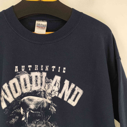 ギルダン GILDAN WOODLAND プリントスウェット メンズ JPN:L