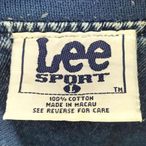 リー Lee 90s USバスケットボールチーム デニム スタジアムジャンパー メンズ import:L