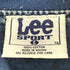 リー Lee 90s USバスケットボールチーム デニム スタジアムジャンパー メンズ import:L