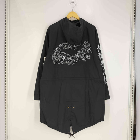 デリバリーヘルズ Delivery Hells MIX MODS JKT 地獄特急便 春画プリント モッズコート メンズ JPN:L