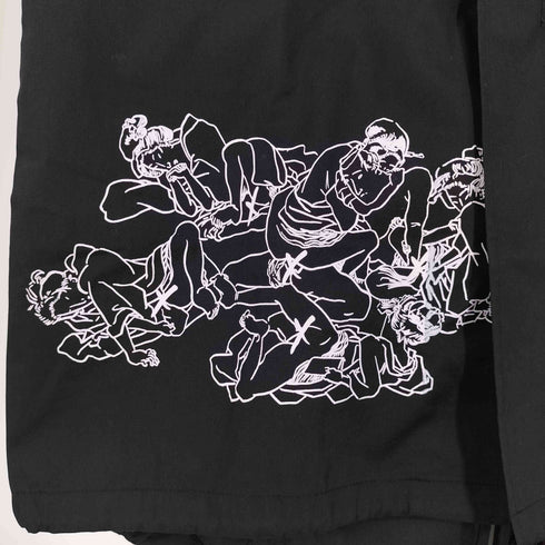 デリバリーヘルズ Delivery Hells MIX MODS JKT 地獄特急便 春画プリント モッズコート メンズ JPN:L