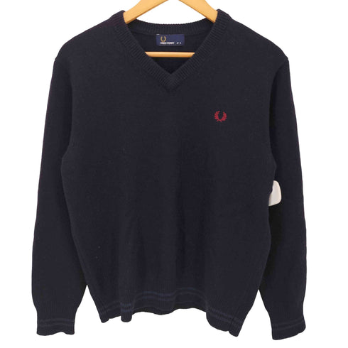 フレッドペリー FRED PERRY Shetland V Neck Knit シェットランドニット Vネック メンズ JPN:S