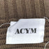 アシーム ACYM ハイネック ショート丈 ニット レディース