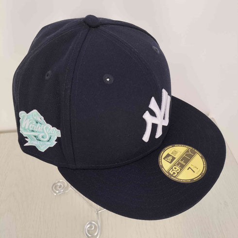 ニューエラ NEW ERA 59FIFTY ティールグリーンアンダーバイザー MLBチームロゴ刺繍 ベースボール キャップ メンズ 7 1/2