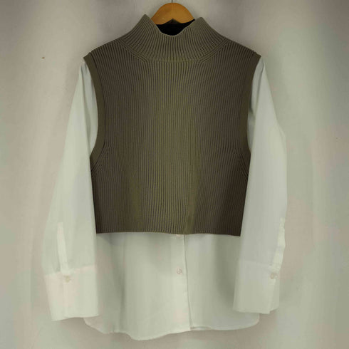 ユナイテッドアローズ UNITED ARROWS MARW ニットベスト&シャツコンビ レディース FREE