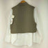 ユナイテッドアローズ UNITED ARROWS MARW ニットベスト&シャツコンビ レディース FREE