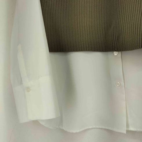 ユナイテッドアローズ UNITED ARROWS MARW ニットベスト&シャツコンビ レディース FREE