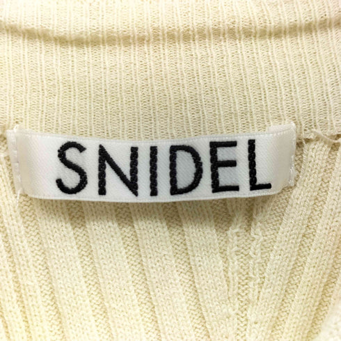 スナイデル snidel 21SS ノースリーブ ニット レディース ONE SIZE