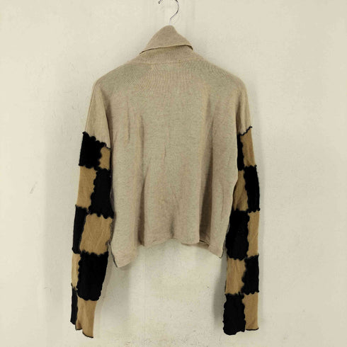 デプト DEPT ONE OF A KIND パッチワークウールニット レディース