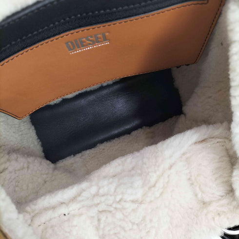 ディーゼル DIESEL DHALIA シアリング ファー ハンドバッグ レディース