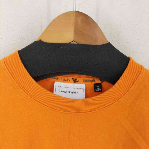 マークゴンザレス Mark Gonzales 両面刺繍 フラワーTEE レディース import:M