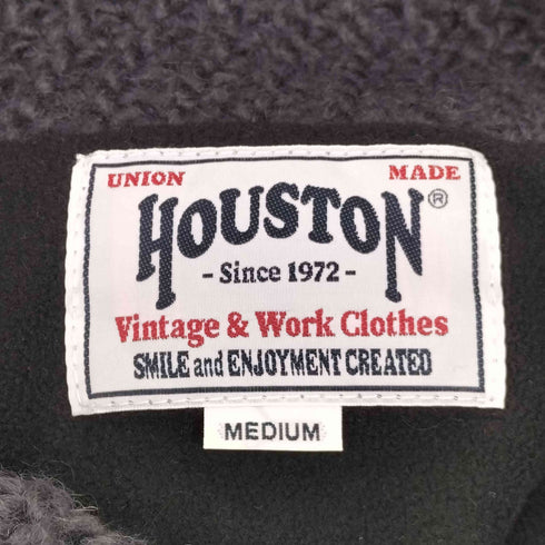ヒューストン HOUSTON ノルディック柄 ALASKA アラスカ 民族 カウチン セーター カーディガン メンズ import:M