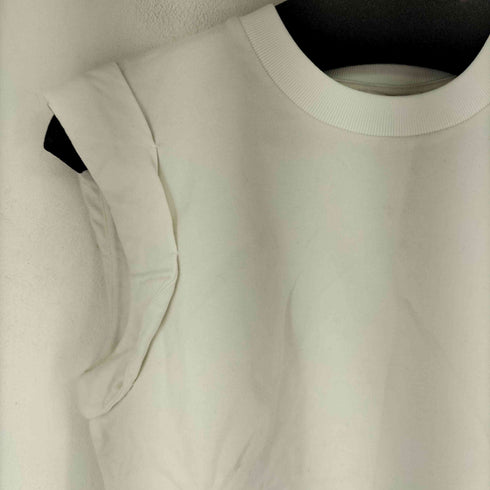 アレキサンダーマックイーン Alexander McQueen ロールスリーブ タンクトップ レディース 40