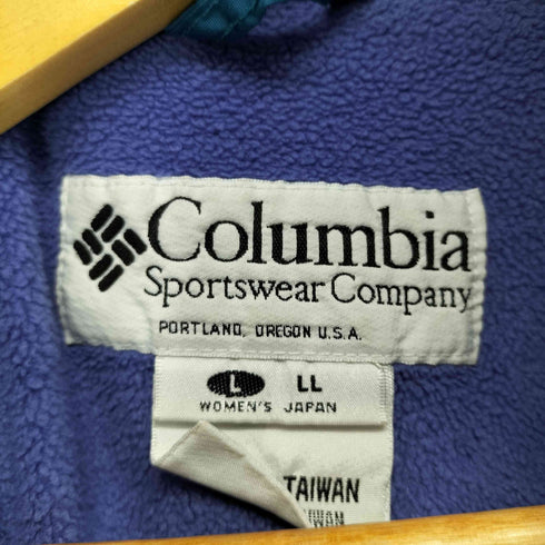 コロンビア Columbia 90s 裏地フリースジップブルゾン メンズ LL