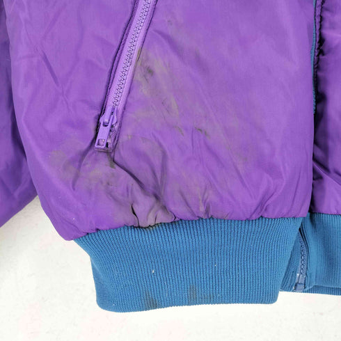 コロンビア Columbia 90S リバーシブルナイロン中綿ジャケット メンズ L