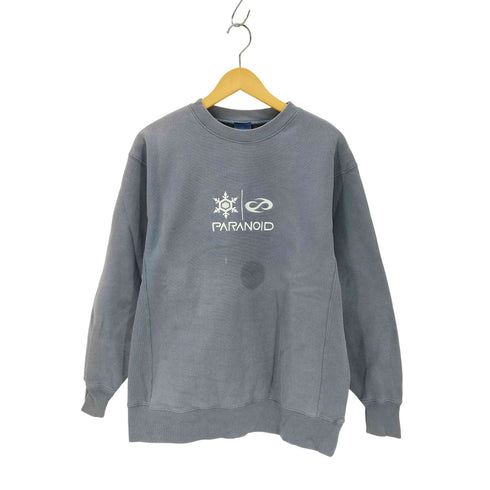 パラノイド PARANOID 刺繍 クルーネックスウェット メンズ JPN:XL