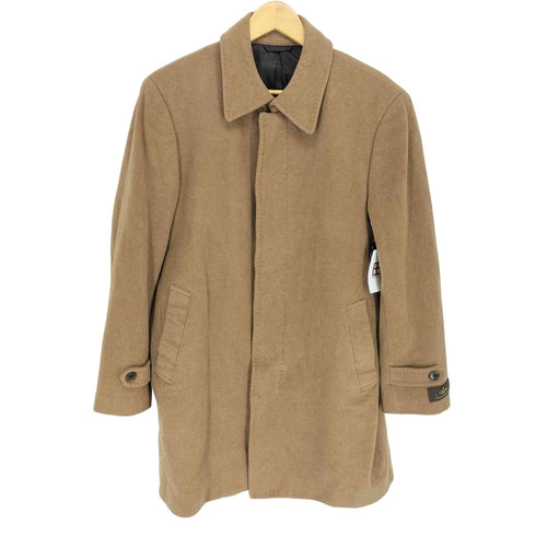 BUSINESS EXPERT アンゴラステンカラーコート ANGOLA&WOOL メンズ LL