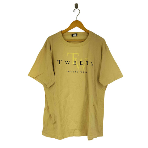 90s USA製 CHANGES プリントクルーネックTシャツ メンズ JPN:XL