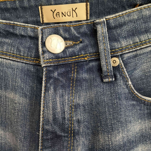 ヤヌーク YANUK ANNETTE アネット SSB サンシャインブルー ストレートデニムパンツ レディース 23