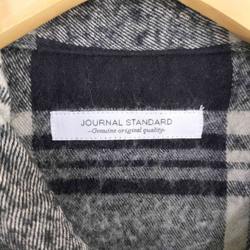 ジャーナルスタンダード JOURNAL STANDARD Shuttle Notes ビッグチェックシャツ フランネル ウール メンズ L