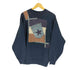 フルーツオブザルーム FRUIT OF THE LOOM 80~90S MADE IN USA パッチワークスウェット メンズ XL