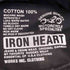 IRON HEART ダメージ&リペア加工 ブラックデニム メンズ 34