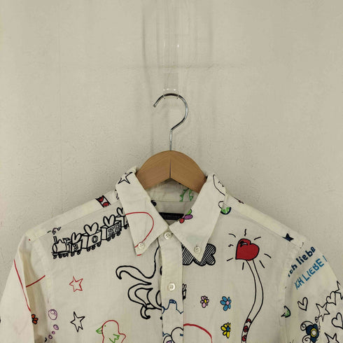 ボヘミアンズ BOHEMIANS おばけ 落書き イラスト 半袖シャツ メンズ 2