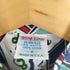 サーフラインハワイ SURF LINE HAWAII USA製 総柄 ボタンダウン 半袖シャツ メンズ M
