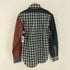 ウールリッチ WOOLRICH USA製 クレイジーパターン チェックシャツ メンズ import:S