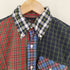 ウールリッチ WOOLRICH USA製 クレイジーパターン チェックシャツ メンズ import:S