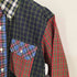 ウールリッチ WOOLRICH USA製 クレイジーパターン チェックシャツ メンズ import:S