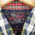 ウールリッチ WOOLRICH USA製 クレイジーパターン チェックシャツ メンズ import:S