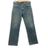ラングラー Wrangler 革パッチ ストレート デニム パンツ メンズ 32
