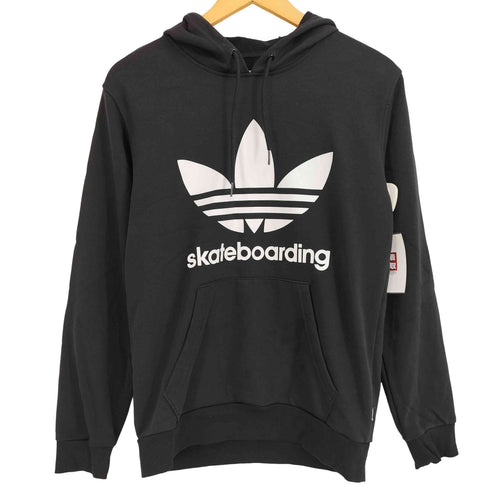 アディダスオリジナルス adidas Originals skateboarding CLIMA 3.0 HOOD ロゴプリントプルオーバーパーカー レディース import:XS