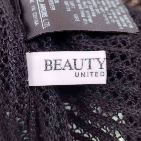 ビューティーアンドユースユナイテッドアローズ BEAUTY & YOUTH UNITED ARROWS 22SS レーヨンブレンド メッシュ Tシャツ ワンピース ウォッシャブル レディース FREE