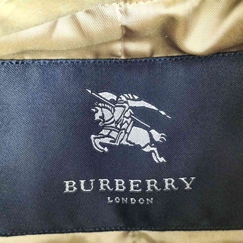 バーバリーロンドン BURBERRY LONDON 裏地ノバチェックライナー カシミヤ混 ラムウールステンカラーコート メンズ