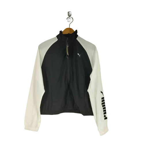 プーマ PUMA FIT LOGO COLOR BLOCK ウーブンジャケット レディース JPN:L