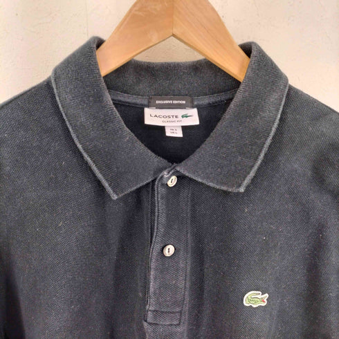 ラコステ LACOSTE 別注 WIDE LONG SLEEVE POLO SHIRTS ワイドロングスリーブポロシャツ メンズ JPN:L